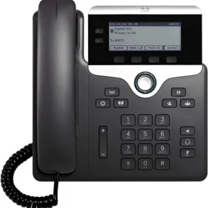 Cisco IP Phone CP-7821-K9 Charcoal,Black