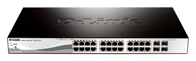 Dlink DGS-1210-28 28-Port Gigabit Smart Managed Switch Non-POE