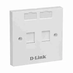 D-Link cAT 6 Dual Faceplate, NFP-0WHI21
