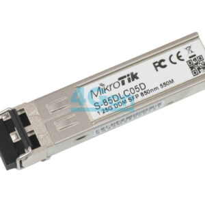 Mikrotik S-85DLC05D 1.25G SFP transceiver 850nm Dual LC connector